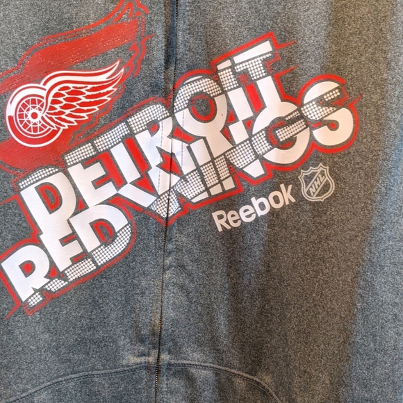 Detroit Redwings hockey hoodie (XL) - Picture 5 of 8